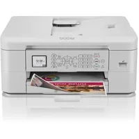 Brother MFC-J1010DW 4-in-1 Farbtintenstrahl-Multifunktionsgerät (Drucker, Scanner, Kopierer, Fax) Weiss 400 x 172 x 343 mm