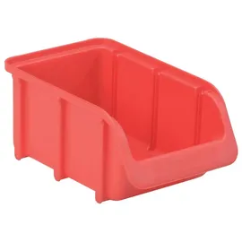 Hünersdorff Sichtlagerkasten L216/183xB102xH74mm PP rot