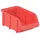 Hünersdorff Sichtlagerkasten L216/183xB102xH74mm PP rot