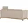 Home Affaire 3-Sitzer HOME AFFAIRE "Viva", beige, B:213cm H:84cm T:93cm, 100% Polyester, Sofas, mit Holzrahmen aus Eiche