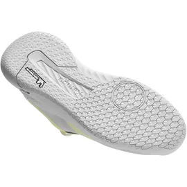 Kempa Kourtfly W in weiß/fluo gelb 39 - atmungsaktiv und hoher Grip Dank Michelin-Sohle