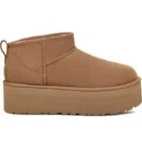 UGG Stiefeletten - Ugg Dames Laars Bruin 1135092/CHE Ultra Mini Platf - Gr. 38 (EU) - in Braun - für Damen