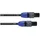 Cordial Lautsprecher Kabel [1x Typ SPK-Stecker - 1x Typ SPK-Stecker] 2 x 2.5 mm2 20.00 m Schwarz