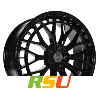 1000 Miglia Aero Power gloss black 8x20 ET35 - LK5/112 ML66.5 Alufelge schwarz