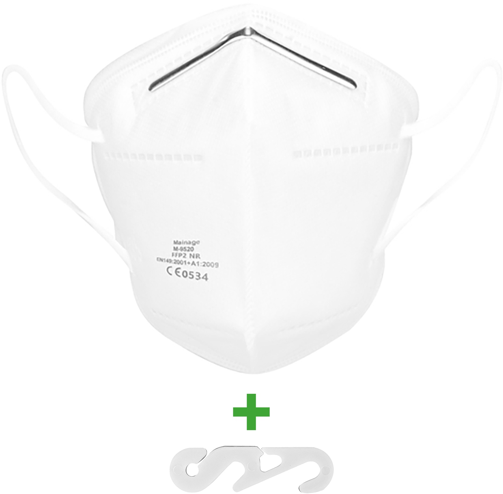 AEROprotective Filtrierende Halbmaske FFP2 NR FFP-Maske 20 Stück