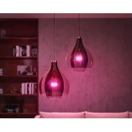 Philips Hue White & Col. Amb. E27 2er inkl. Dimmer Switch 75W Starter Set warmweiß