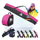 BambiniWelt by Rafael K. Skitasche Skitasche Ski-Schuh-Tasche KOMBI SET 160cm oder 180cm wasserdicht (Skitasche + Skischuhtasche), wasserdichtes, starkes Cordura-Gewebe rosa|schwarz 160cm