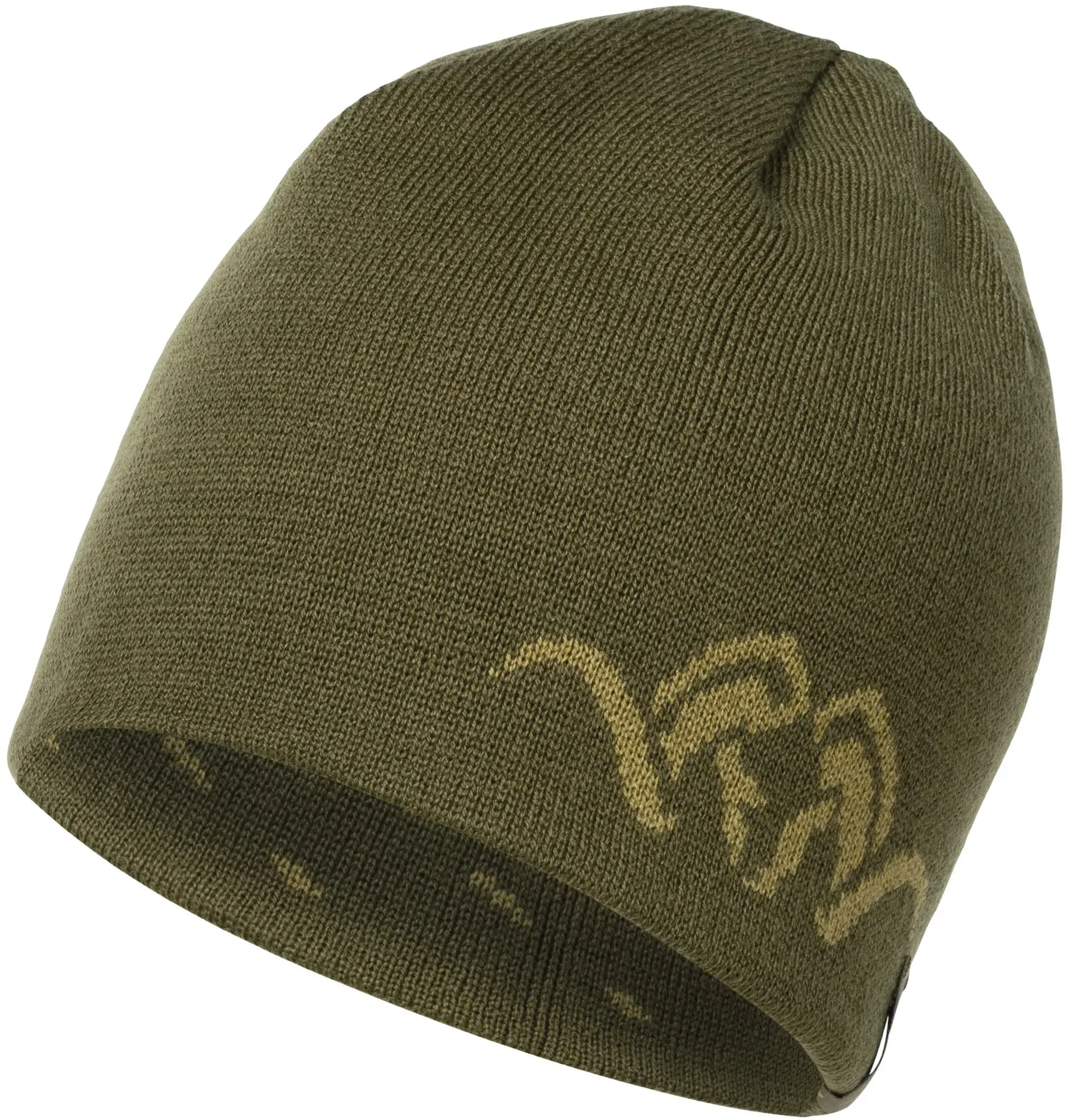 Blaser Wende-Strickmütze Argali, grün khaki