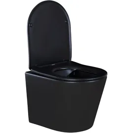Verosan Nakia mit WC-Sitz Schwarz Matt