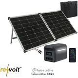 (0% MwSt) Tragbare Powerstation & Solar-Generator 1.229 Wh, USV, 240-W-Panel