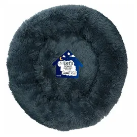 Holland animal care Hundebett Let's Sleep Donut 100 x 100 cm dunkelgrau