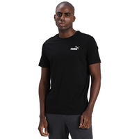 Puma Herren T-Shirt ESS S Logo Tee, schwarz