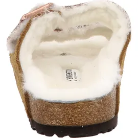 Birkenstock Arizona Lammfell Wildleder Nerz Schmales Fußbett - 1001135 - Braun 42