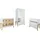 99rooms Tobot Babyzimmer-Set Weiß Eiche