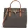 Michael Kors Hamilton Moderne Large Henkeltasche Kunstleder Brown