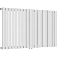 neu.haus Nore Designheizkörper 600 x 1200 mm 857 W weiß Mittelventil