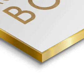 Reinders! Bild LADY BOSS (BHT 30x40x1.60 cm) - gold - BHT 30x40x1.60 cm