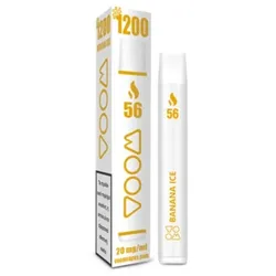 VOOM #1200 56 Banana Ice - 2% nicotine