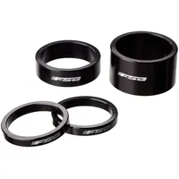FSA Vorbauspacer Alu 1-1/8" 3 mm Schwarz