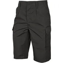 Leo Koehler Bermuda Ripstop schwarz, Größe XL