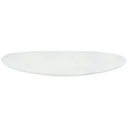 Schale Alpine 55 cm - Weiß Oval Amadeus Harz 21x55 cm