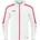 Kapuzenjacke rot/weiß 2XL