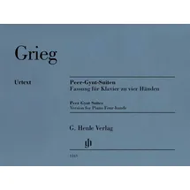 Henle, Günter Grieg, - Peer-Gynt-Suiten - Fassung für Klavier zu vier Händen