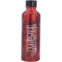 Stor Marvel-Trinkflasche aus Aluminium für Jugendliche und Erwachsene, wiederverwendbar, 755 ml, Rot