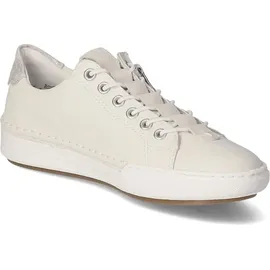 Rieker Slip-Ons Damen Weiß/Silber/Grau 36