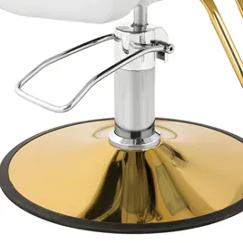 Physa Friseurstuhl mit Fußstütze - 53 - 64 cm 180 kg Weiß