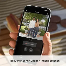 Ring Video Doorbell Akku Nickel Matt