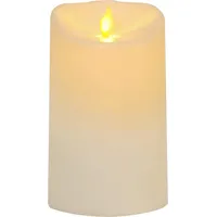 Best Season LED-Wachskerze Outdoor 15 cm beige