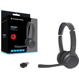 Conceptronic POLONA04BA Bluetooth-Stereo-Headset und USB-Audio-adapter