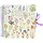 Grupo Erik Fotoalbum zum selbstgestalten Weiße Seiten - Wild Flowers Fotoalbum zum Einkleben - Scrapbook Weiße Seiten 26 x 26 cm, Bunt Blumen