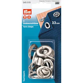 Prym Nähfrei-Drehverschlüsse, 4er-Pack