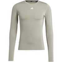 adidas Herren T-Shirt (Long Sleeve) Tf Ls Tee, Silver Pebble, IC2157, XL