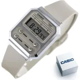 Casio A100wef Uhr Beige / Beige / Mineral One Size