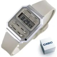 Casio A100wef Uhr Beige / Beige / Mineral One Size