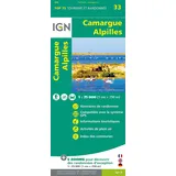 IGN Frankreich Camargue Alpilles 1:75 000