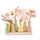 WESTCRAFT Dekovase Handgefertigte kleine Keramik Deko Blumenvasen Set aus kleinen Vasen, bunt & weiß, dekorative Keramikvasen auf Sockel für Trockenblumen, hübsche Mini Vase (Vase (7er) bunt V2-20cm)