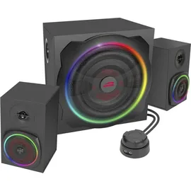 Speedlink Gravity RGB 2.1, Subwoofer System, black