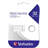 Verbatim Metal Executive 32GB silber