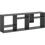 INOSIGN Standregal »Korak, Breite 159 cm, vertikal oder horizontal montierbar«, universal einsetzbar, Regal, Lowboard, Raumteiler, TV-Möbel, Wandregal, grau