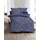 KAEPPEL Mako-Satin Floral Blau 155 x 220 cm + 80 x 80 cm