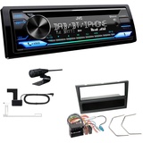 JVC CD-Receiver Autoradio DAB+ Bluetooth für Opel Corsa C 2004-2006