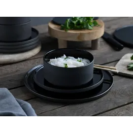 CreaTable Futuro Tafelservice 12-tlg. schwarz