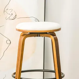 Möbel Kraft Barhocker 2er-Set ¦ beige ¦ Maße (cm): B: 40 H: 70