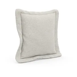 TRENDMANUFAKTUR Kissenbezug Bourbon 70 x 70 cm Silber