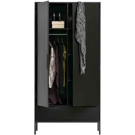 Woood Adam Garderobenschrank 100 x 0 x 0 schwarz