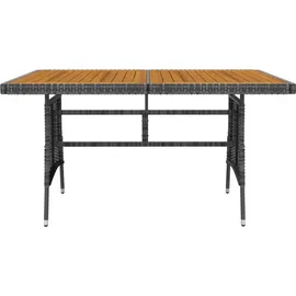 vidaXL Garten-Essgruppe 5-tlg. Grau